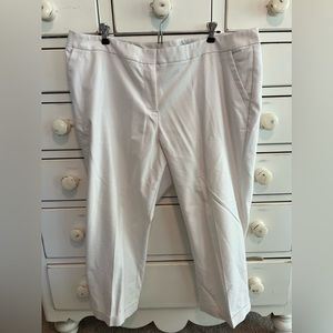 Lane Bryant White Dress Pants Size 22